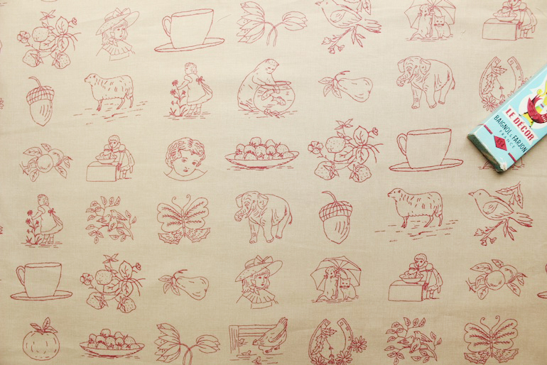 Ji FG Petite Odile 刺繍モチーフ